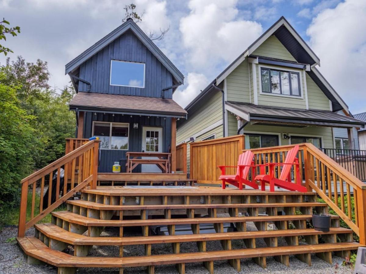 Bear Coast, Cabin With Hot Tub, Patio, And Waterview Villa Ucluelet Exterior photo